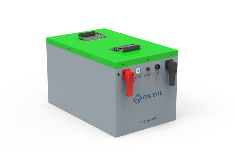 CTG EYIL Golf Cart Lithium Ion battery 36V 100Ah 3.6Kwh Lithium battery