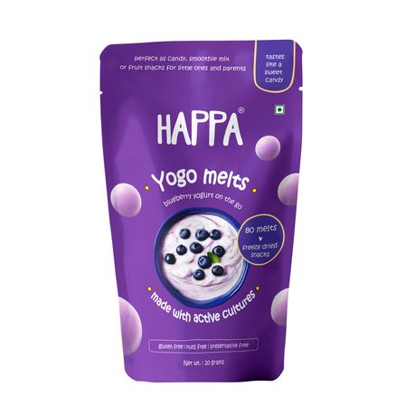 Happa Blueberry Yogo Melts 20g Image