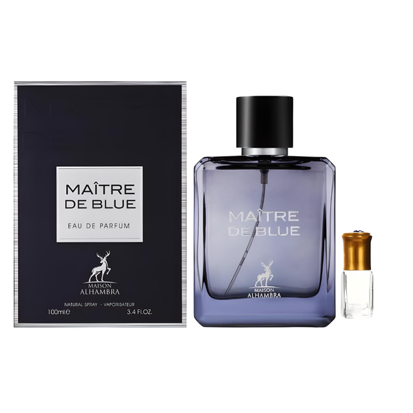 Maison Alhambra - Maitre De Blue Eau de Parfum - 100ml + Perfume Oil