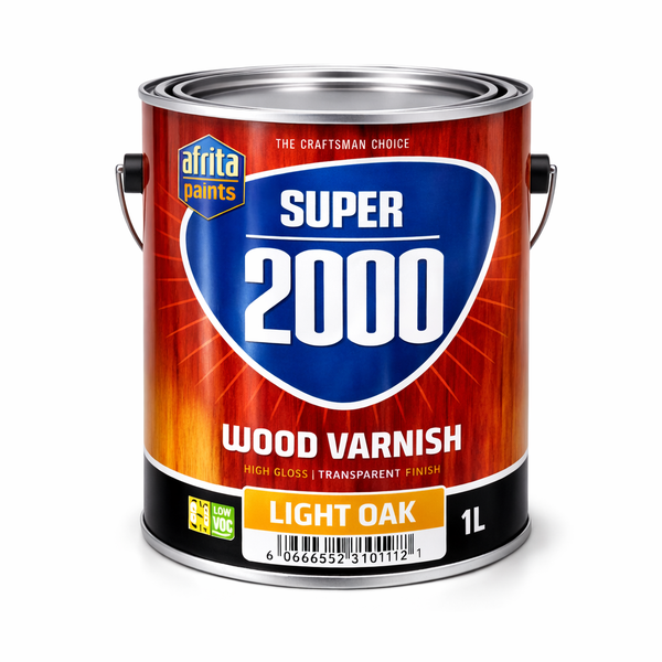 African Paint Super 2000 Light Oak Wood Varnish 5L