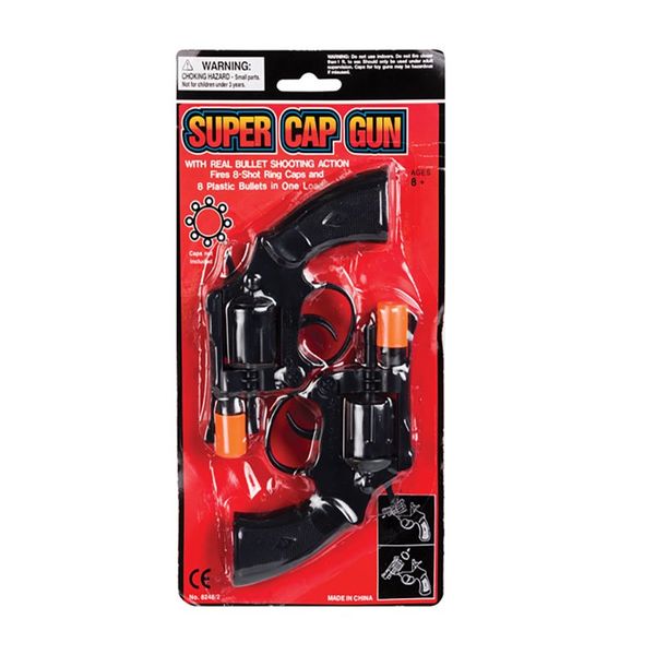 Bulk Pack x 5 Hand Cap Gun 8 Shot