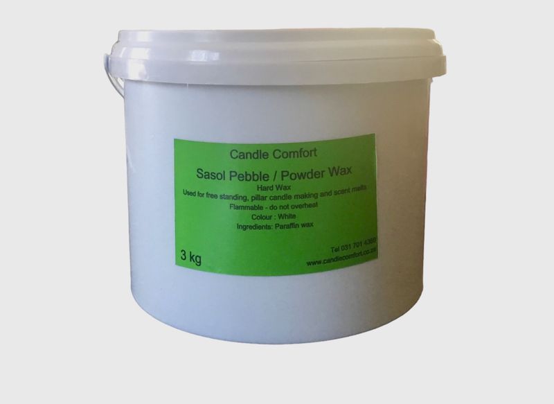 Sasol Pebble Hard Wax for Freestanding Candles and Scent Melts
