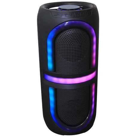 HARWA SP-3636 Portable Bluetooth Speaker with RGB Lights & FM Radio Image