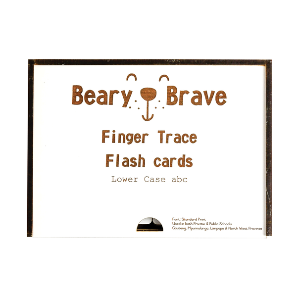 Finger Trace Alphabet Cards