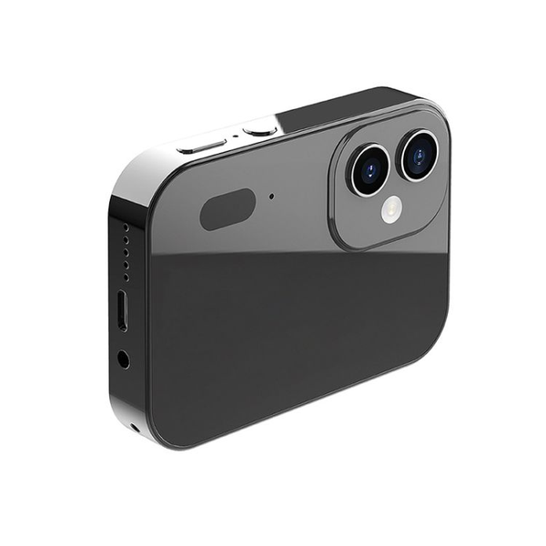 HD Black Digital Camera Movie Smart Camera Touch Screen - D6