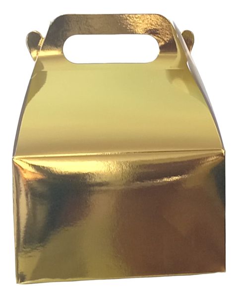 Gold Party Boxes - Set of 6