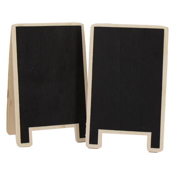 Regent Disposable Wooden A Frame Chalkboard Stands 2Pieces - 120 x 75mm