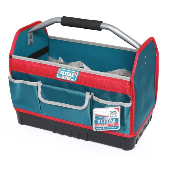 Total Tools - Hard Bottom Tool Bag (16" - 7 Pockets)