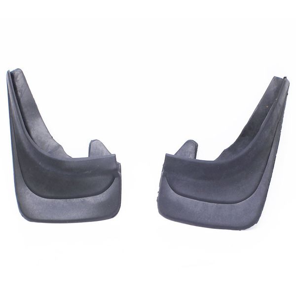 Universal Car Rubber Mudflaps - Black - Set of 2