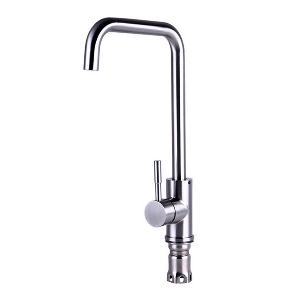 Stainless Steel Kitchen Faucet With Single Handle Sink Mixer