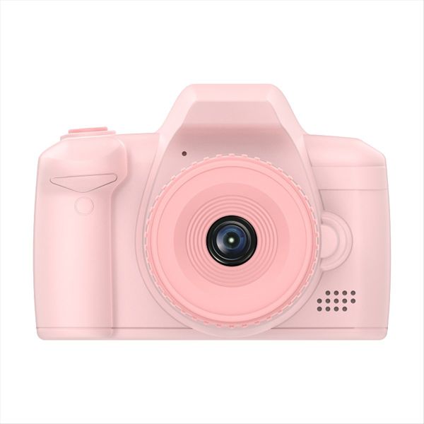 Kids H10 Camera with Photo, Video, Games - 1080P 48Mp Dual Camera - Pink