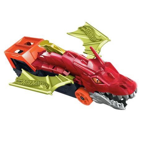 Hot Wheels Dragon Launch Transporter Shark Chomp Transporter