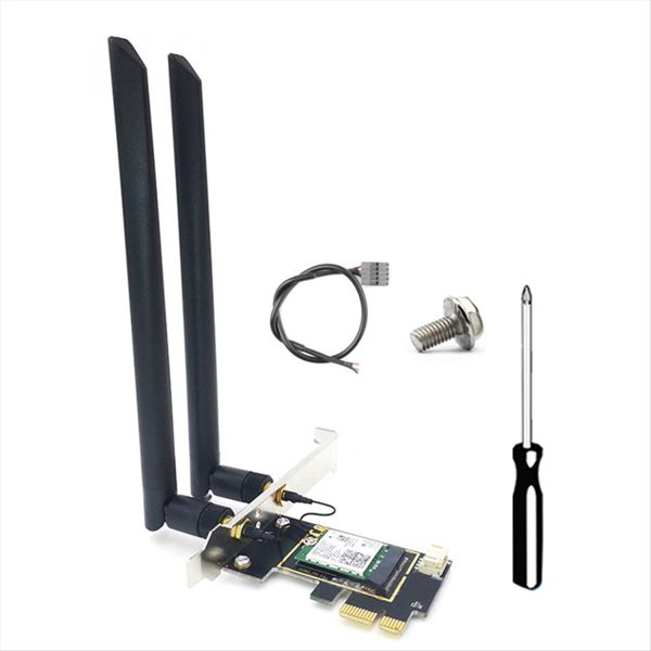 Qcnfa765 Wifi Card Wifi6E Pci-E Wireless Adapter 5970M 2 4G/5G/6G