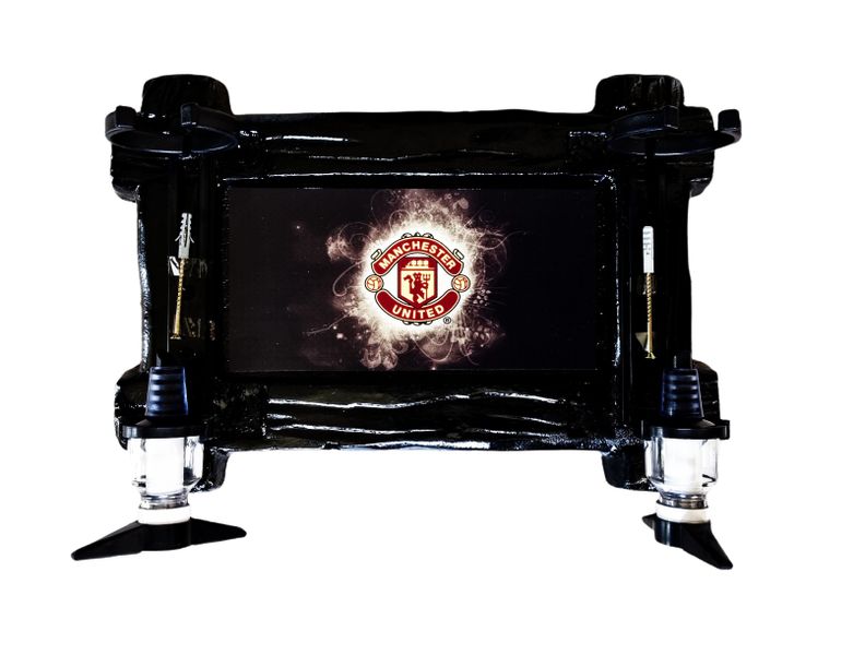 Manchester United - 2 Optic Liquor Dispenser - Black (67)