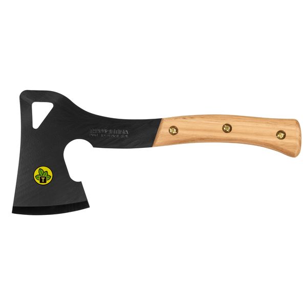 Tramontina 35cm Camping Axe in Steel with Wooden Handle