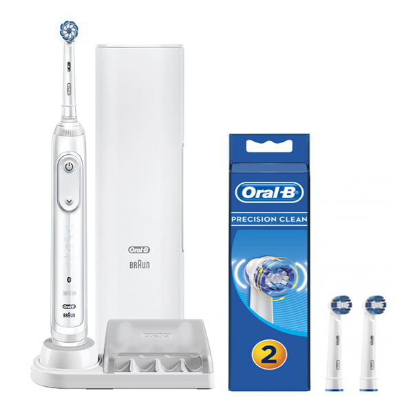 Oral-B Rechargeable Electric Toothbrush - Oral B Genius X - Fuji White ...