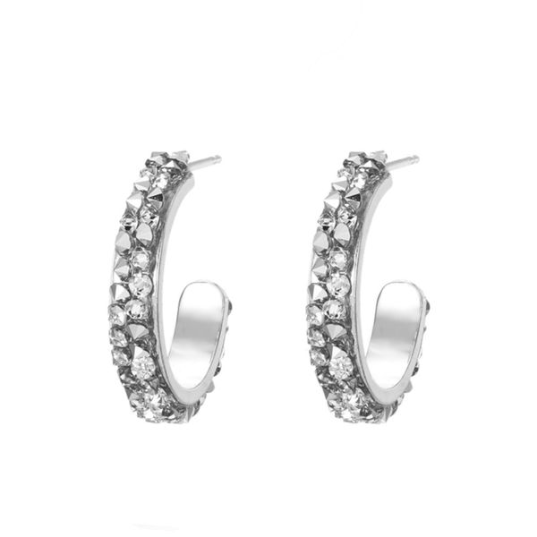 XP Dazzle Swarovski Embellished Crystal Earrings - Whitestone
