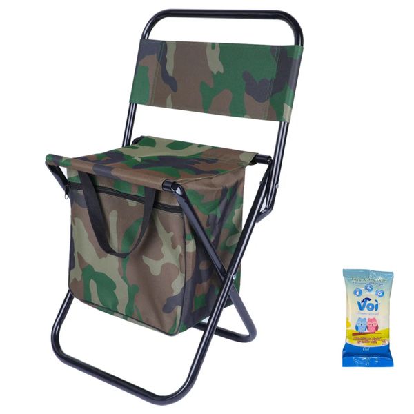 Camping Fishing Chair With Wipes
