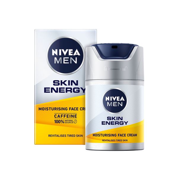 NIVEA MEN Skin Energy Moisturising Face Cream, 50ml