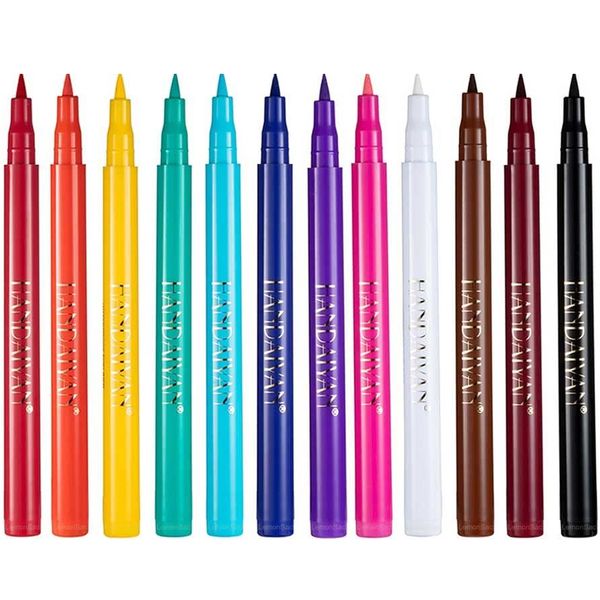 12 Colors Eyeliner Pen Set