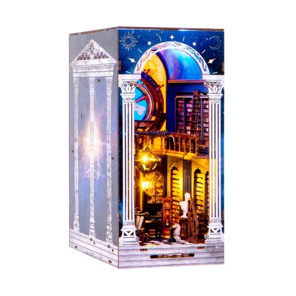 Know Me The Secret Scroll of the Galaxy DIY Book Nook Kit (24cm Tall)