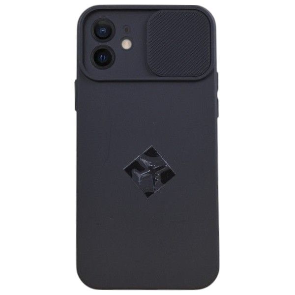Plane Print Design Phone Cover - Compatible With - iPhone 12 - Black