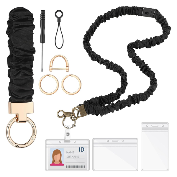 Teacher Scrunchies Lanyard With Safety Breakaway Buckle Lanyard