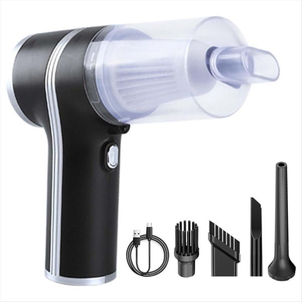 Car Vacuum Cleaner Lighting 9000Pa Handheld Compatible with Universal