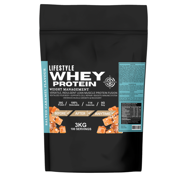 Rogue Legion Lifestyle Whey Protein -3kg - Salted Caramel