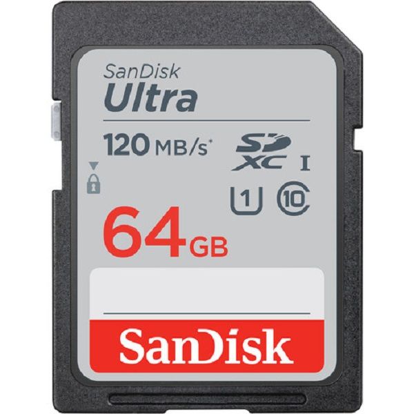 SanDisk Ultra 64GB SDXC Class 10 Memory Card