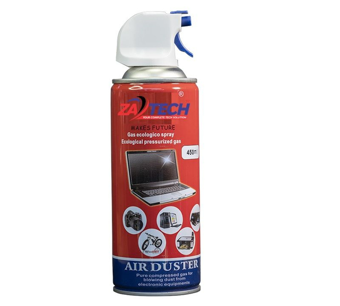 450ML Compressed Pure Gas Canned Aerosol Air Duster Spray