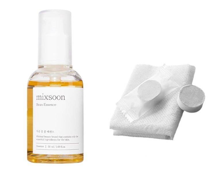 Mixsoon Bean Essence + 10x Facial Wipes