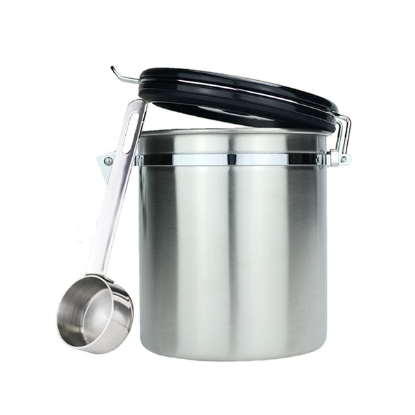 Killer Deals Kitchen Stainless Steel Airfresh Coffee Storage Container 750g