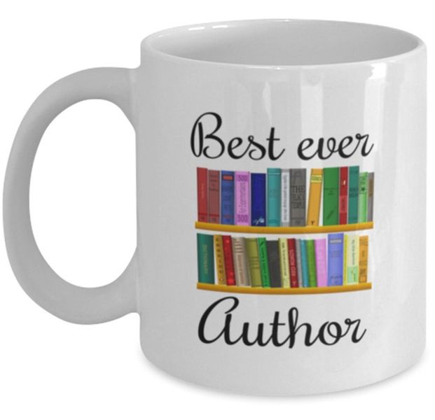 Best Ever Author Birthday Christmas Writer Gift Mug