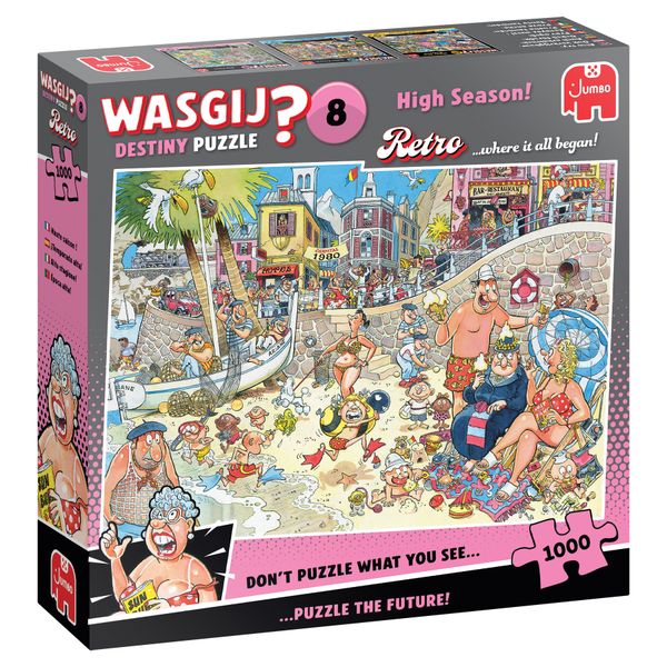 Jumbo Wasgij Retro Destiny 8 - High Season! Puzzle - 1000 Pieces