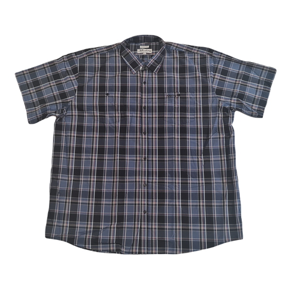 Sterling Check Shirt Navy/Blue/Red image