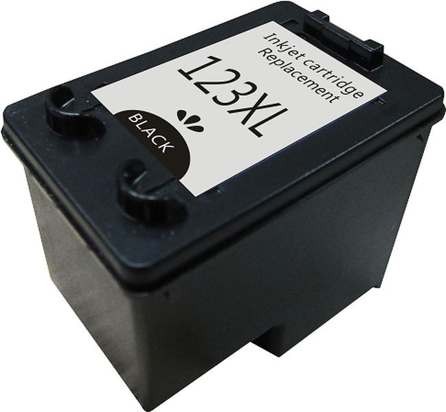 Vivid Colours Compatible HP 123 Black inkjet Cartridge (High Yield)