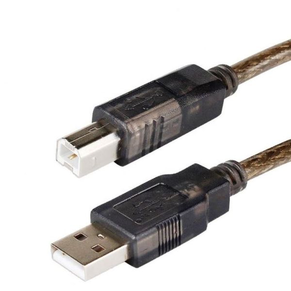 Copper Core USB 2.0 Data Cable Brown Copper 1.5M