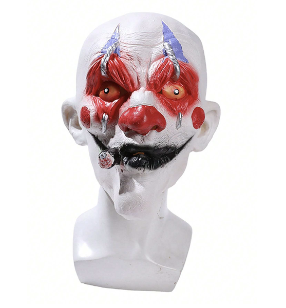 CABS- Smoking Clown Scary Mask