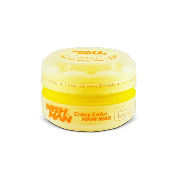 Nishman Coloring &amp; Styling Wax C4 Yellow 150 ML