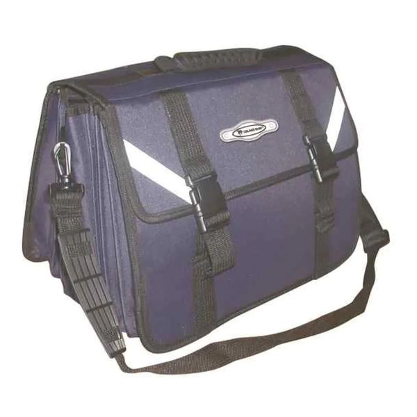 Senior 7 Division Briefcase Satchel Bag - Navy Blue