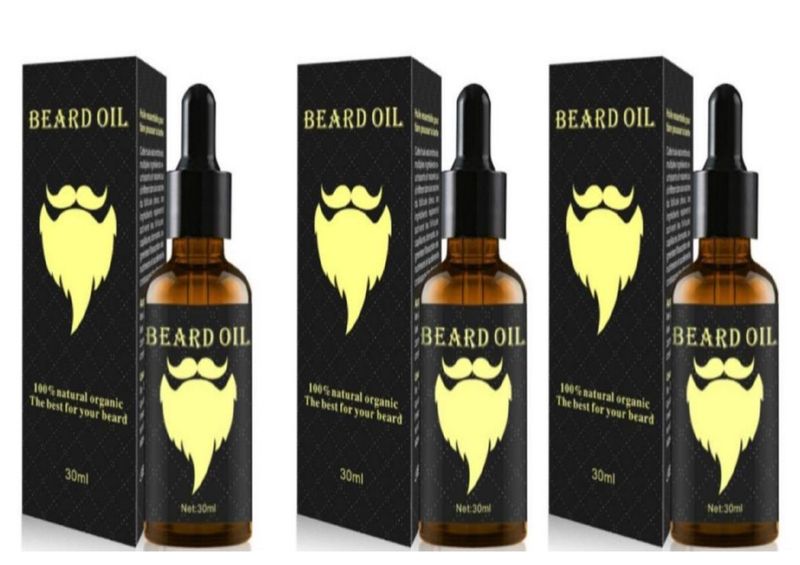 Sage Beard &amp; Moustache Growth Oil (3 Pack)