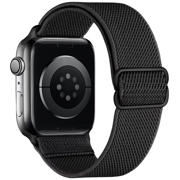 Woven Nylon Stretch Strap for Apple Watch 42/44/45/49mm