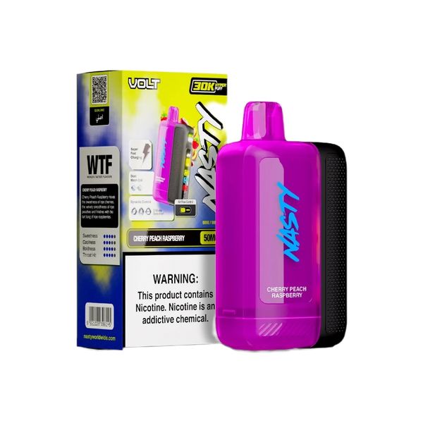Nasty Volt 30k Disposable Vape - Cherry Peach Raspberry (Pack of 5)