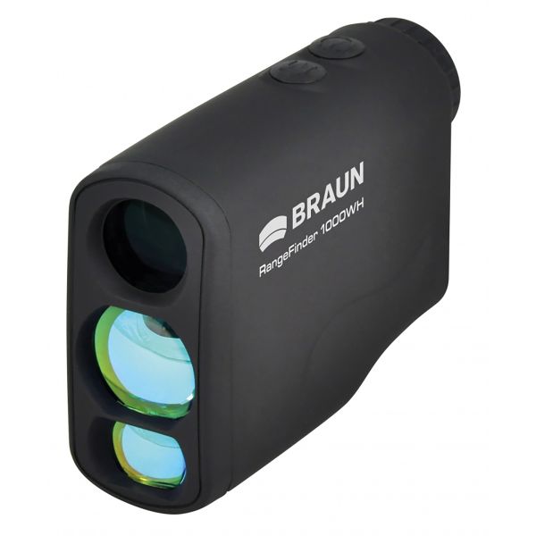 BRAUN 1000WH Laser Range Finder - 1000m Precision for Golf &amp; Hunting