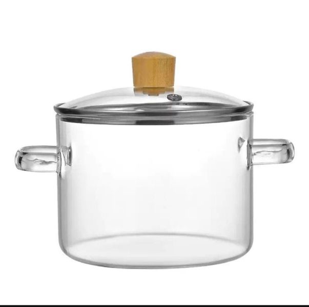 Paella Pan Simmer Pot with Cover Safe for Soup