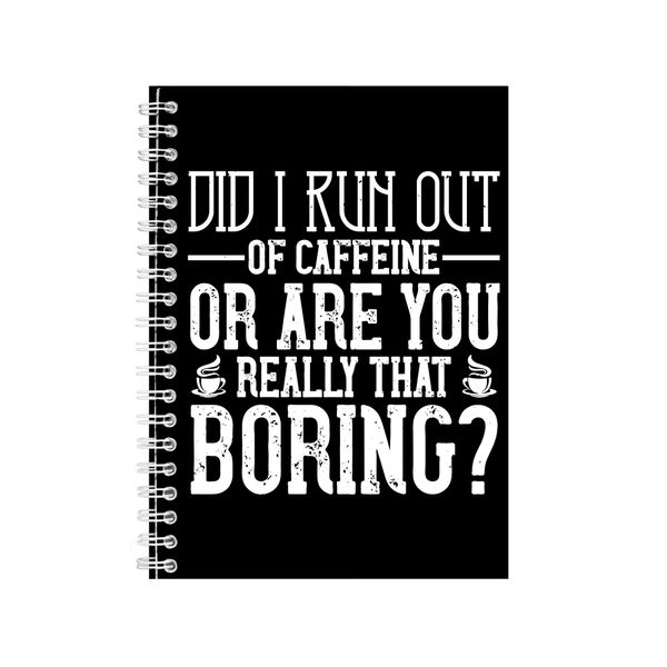 Sarcastic Notebook Gift Idea Writing Book Notepad Pad 37