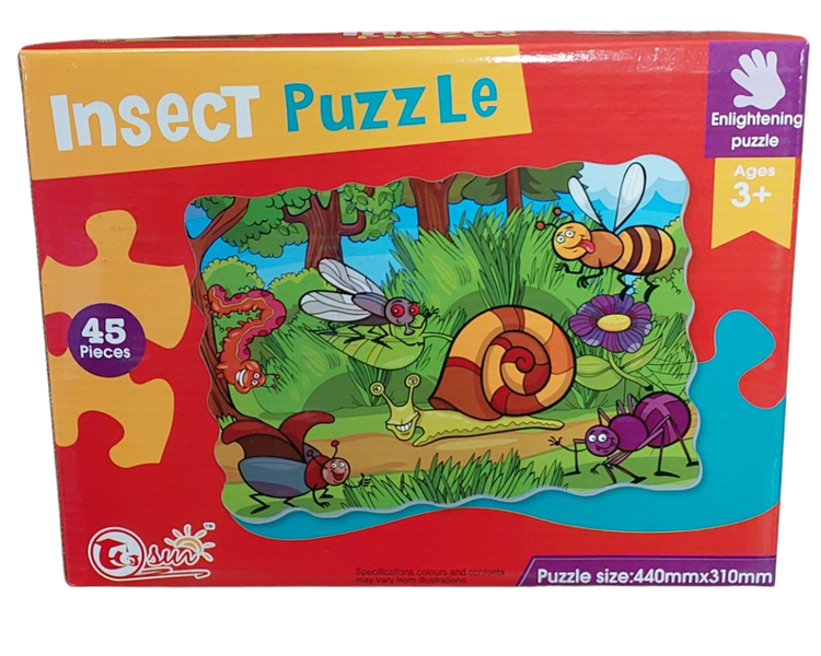 Jigsaw Puzzle of Insects