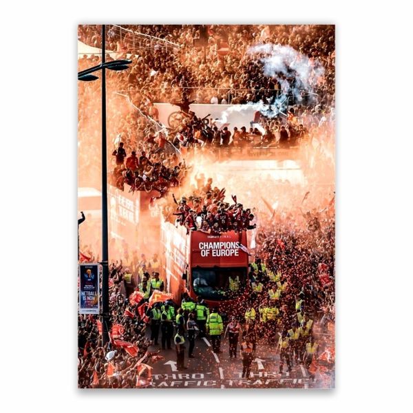 Liverpool Victory Parade Poster - A1