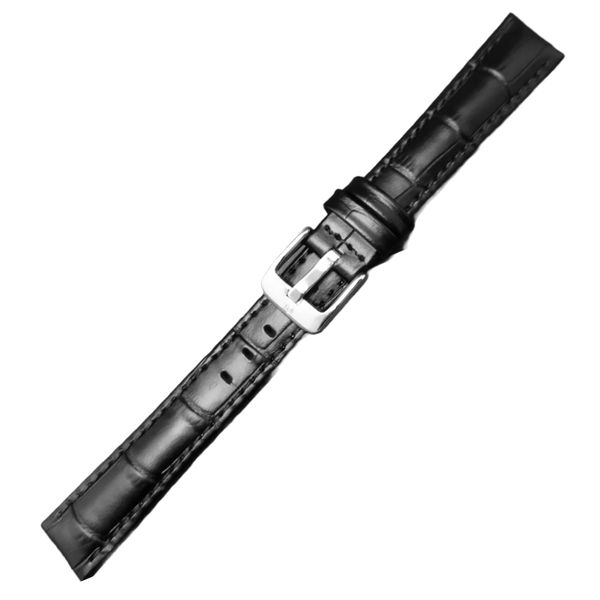 Genuine Leather Watch Strap Croco Pattern 16mm